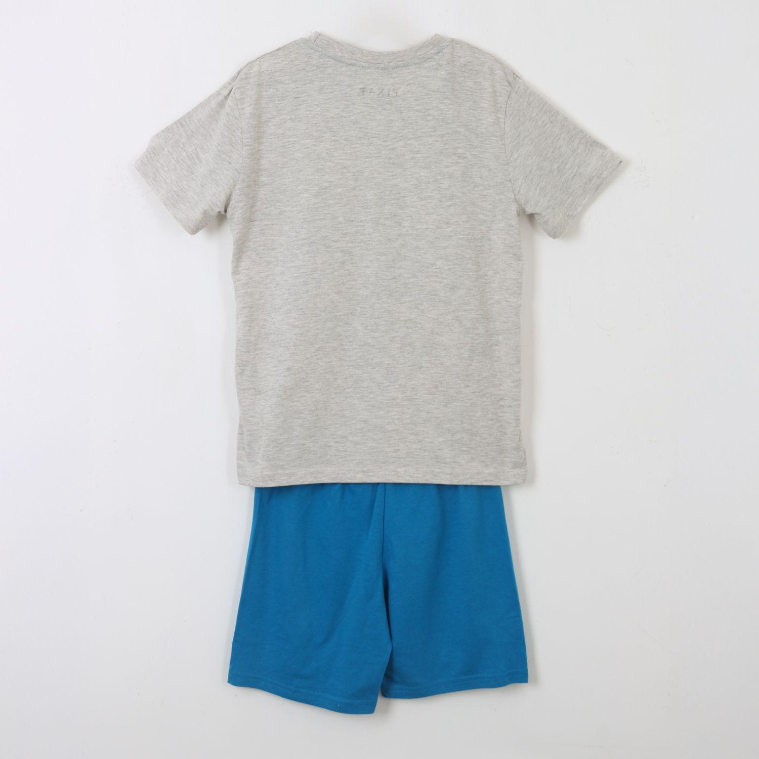 Pijama Manga Corta Niño Gris Intensamente Pixar Disney-1