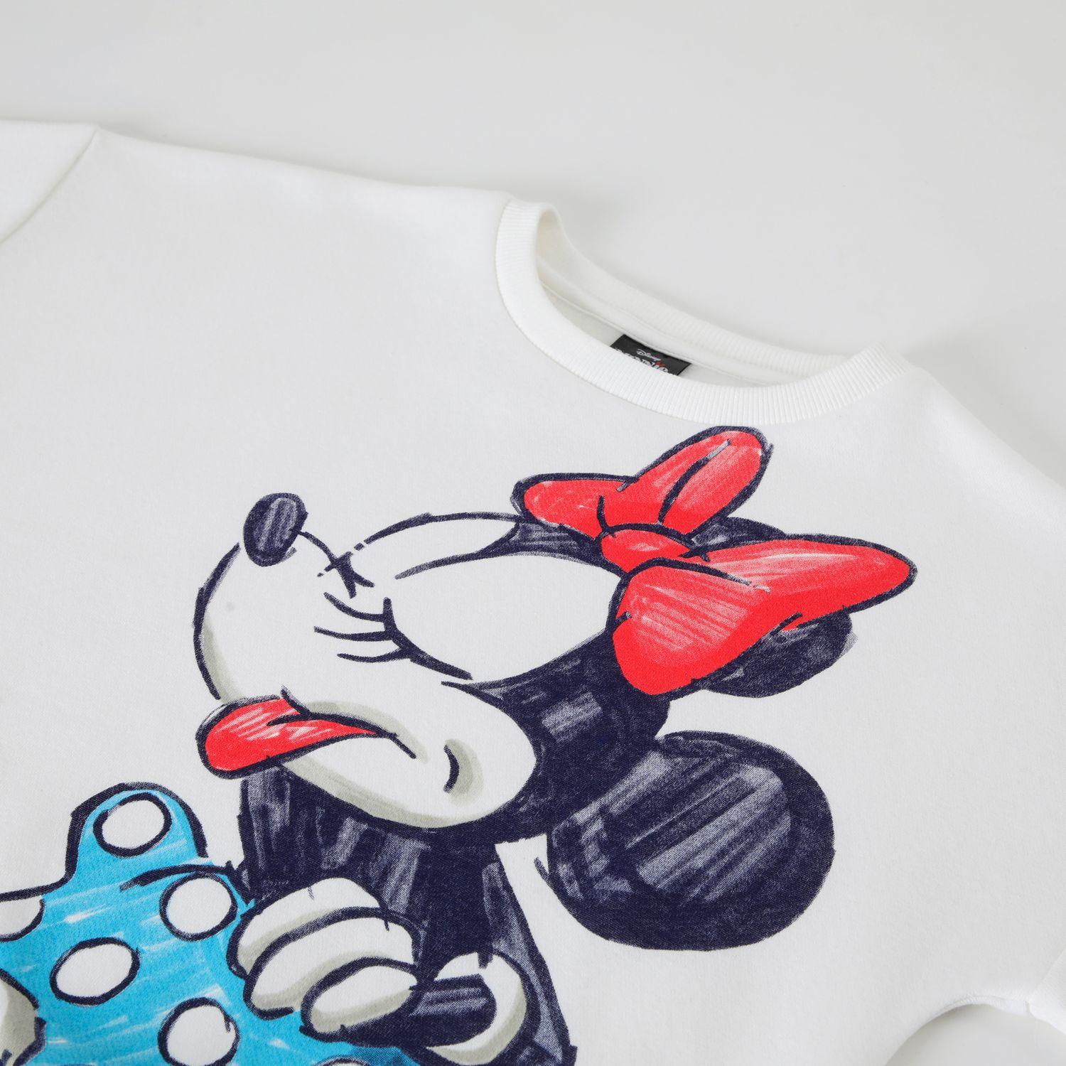 Buzo Niña Minnie Rude Blanco Disney-4