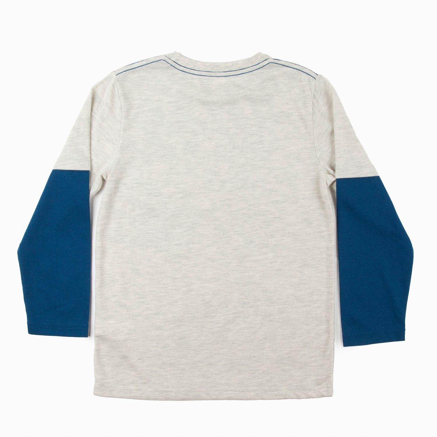 Polera Manga Larga Niño Spiderman Gris Marvel-1