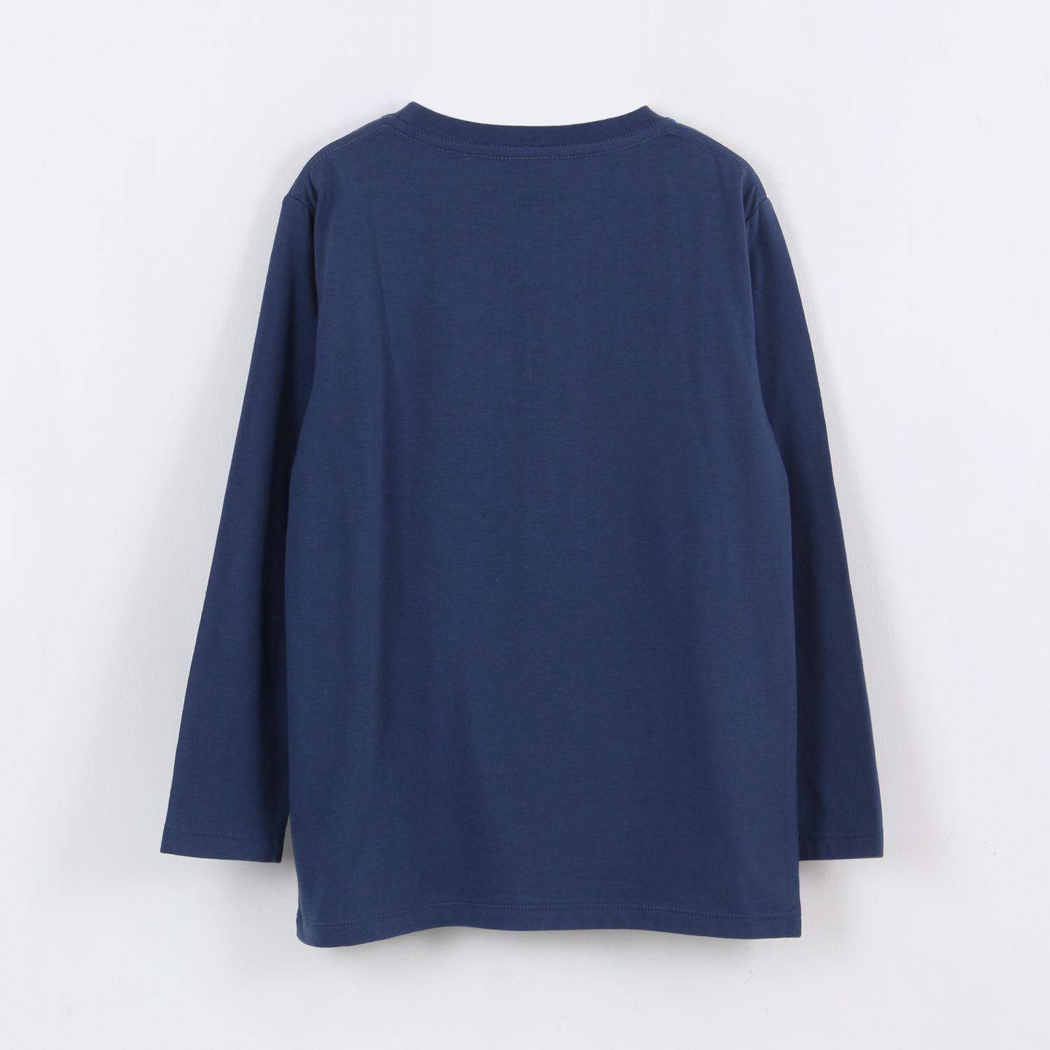 Polera Manga Larga Niño Personajes Azul Sonic-1