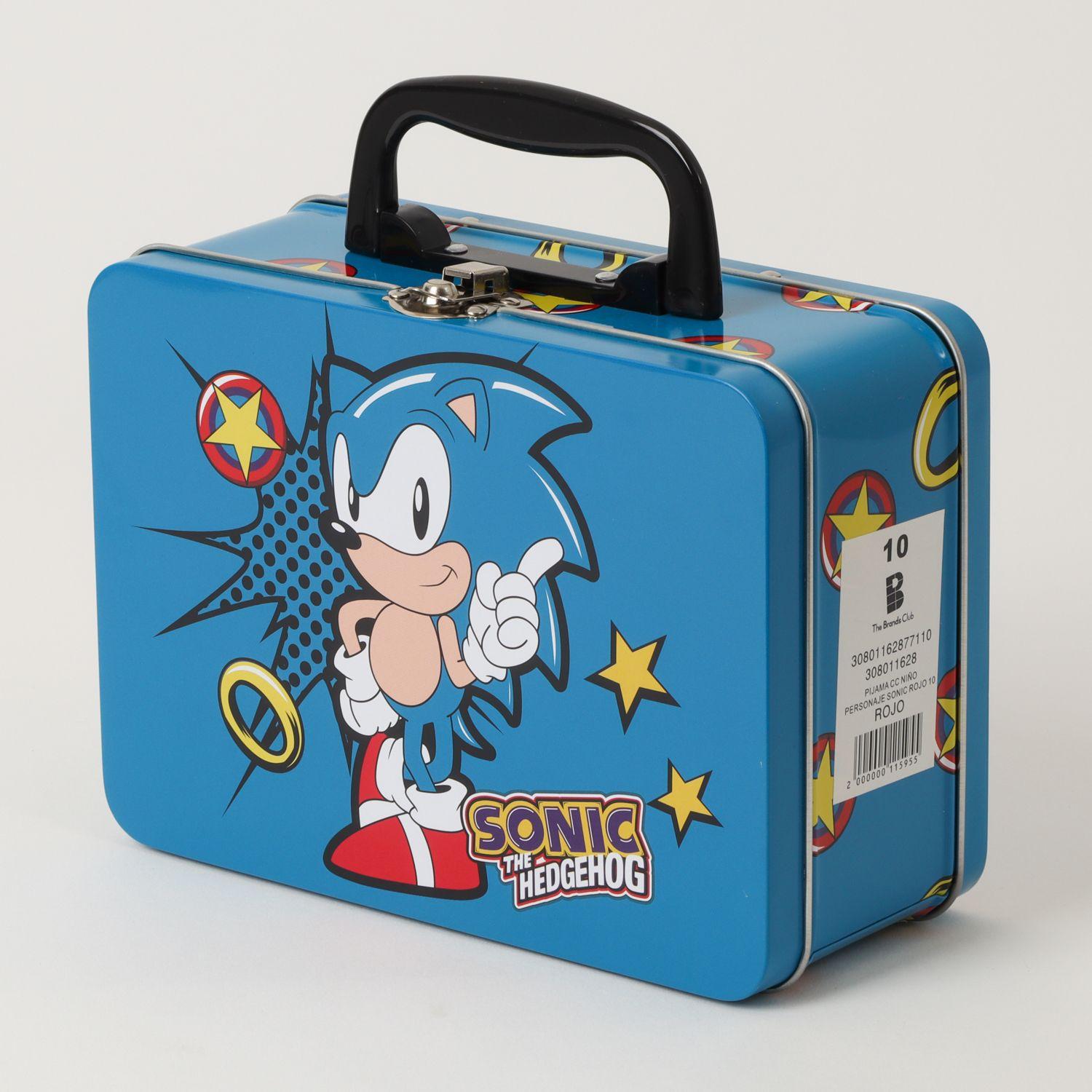 Pijama Corto Niño Sonic Personaje Rojo Sonic-4