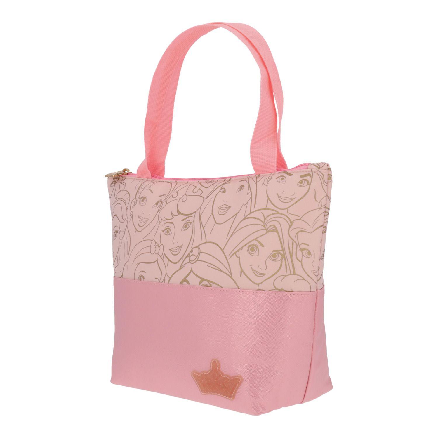 Lonchera Escolar Niña Print Princesas Rosado Disney-7