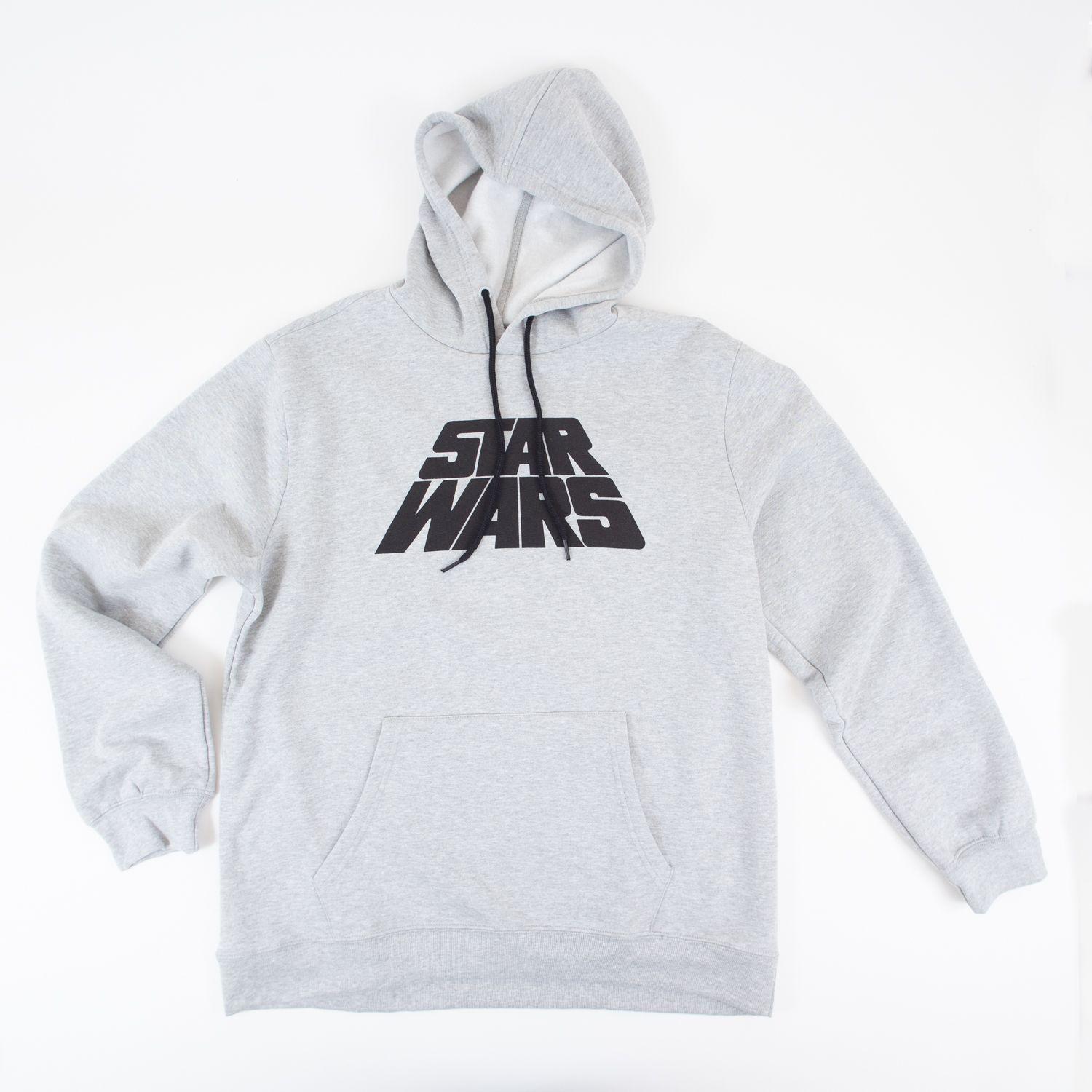 Poleron Hombre  Star Wars  Force Gris-0