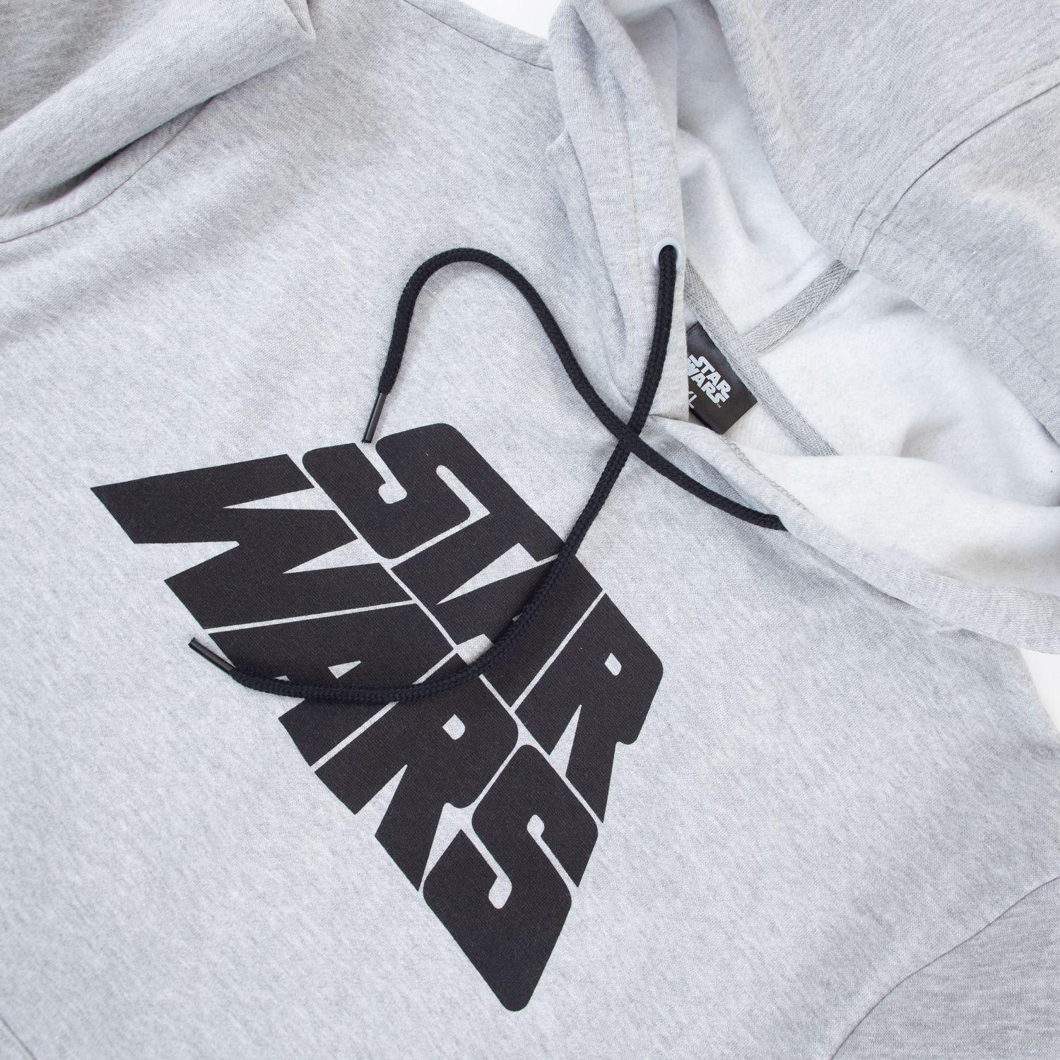 Poleron Hombre  Star Wars  Force Gris-2