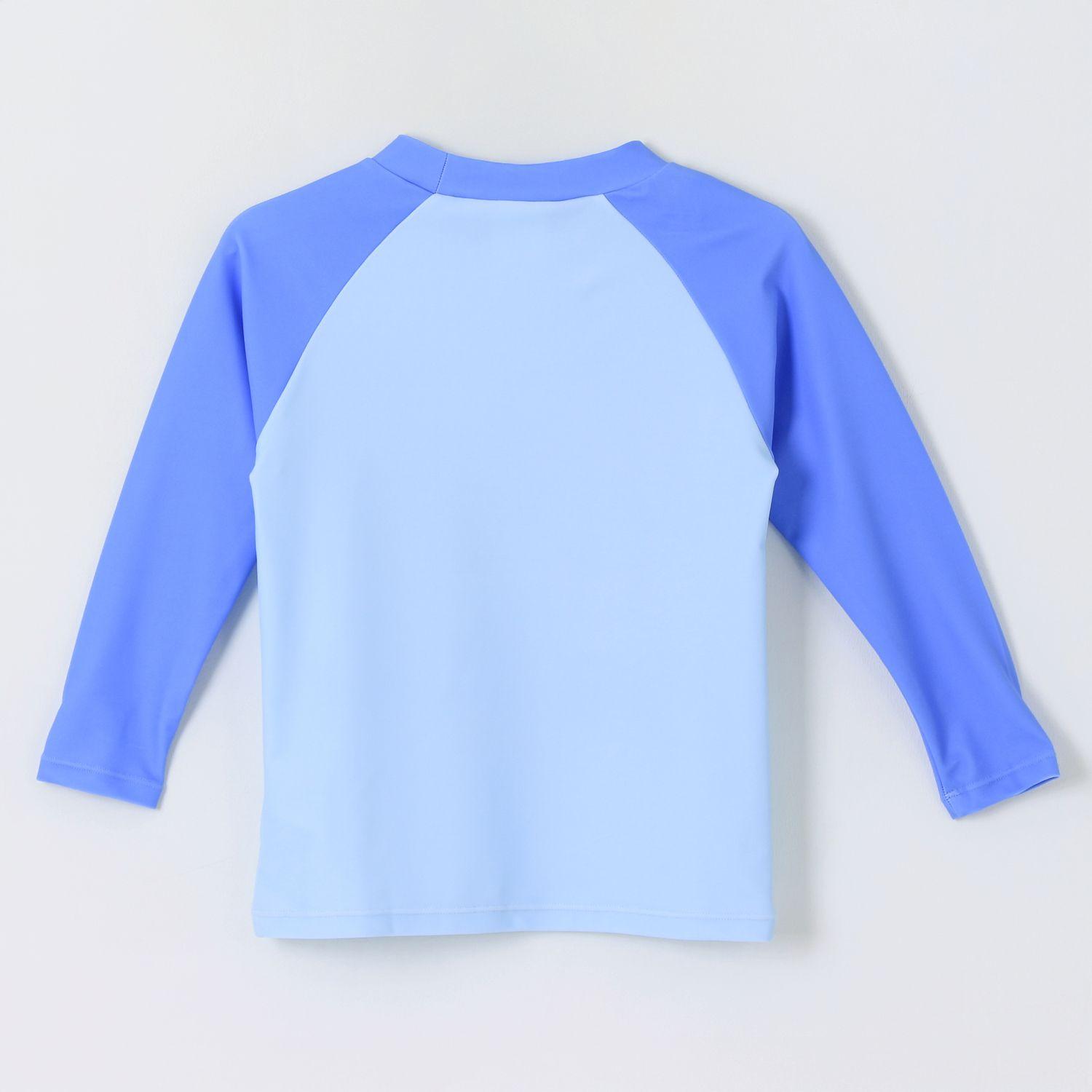 Polera UV Niño Celeste Surf Paw Patrol-1