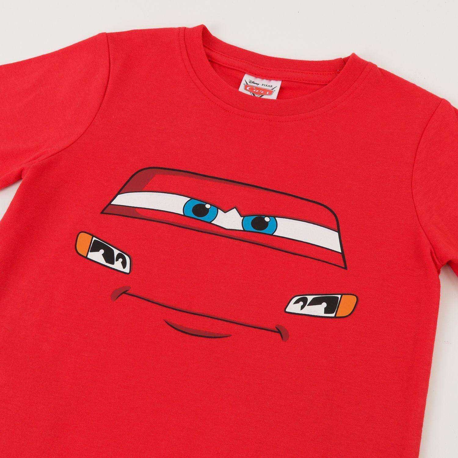 Conjunto Niño Rojo Lightning McQueen Cars Disney-2