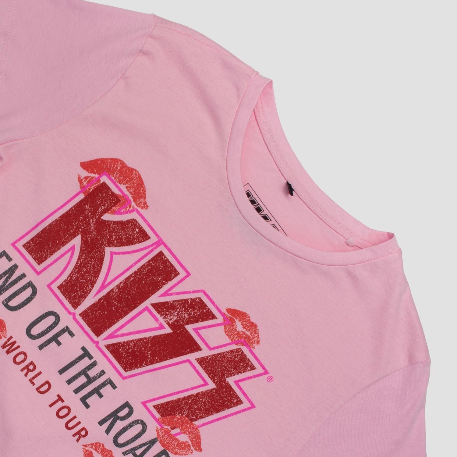 Polera Mujer End Off The Road Kiss Rosado-1