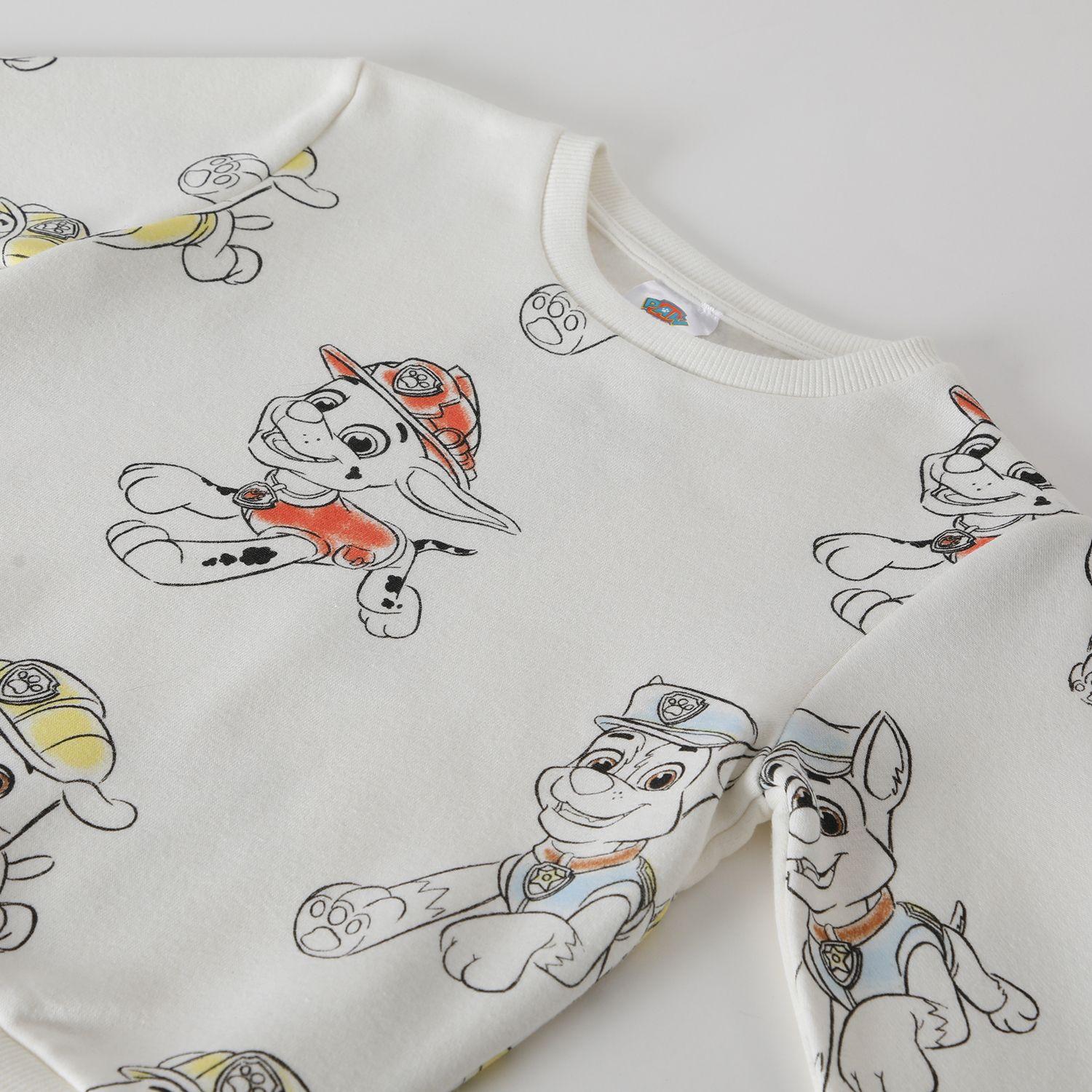 Buzo Niño Personajes Blanco Paw Patrol-4