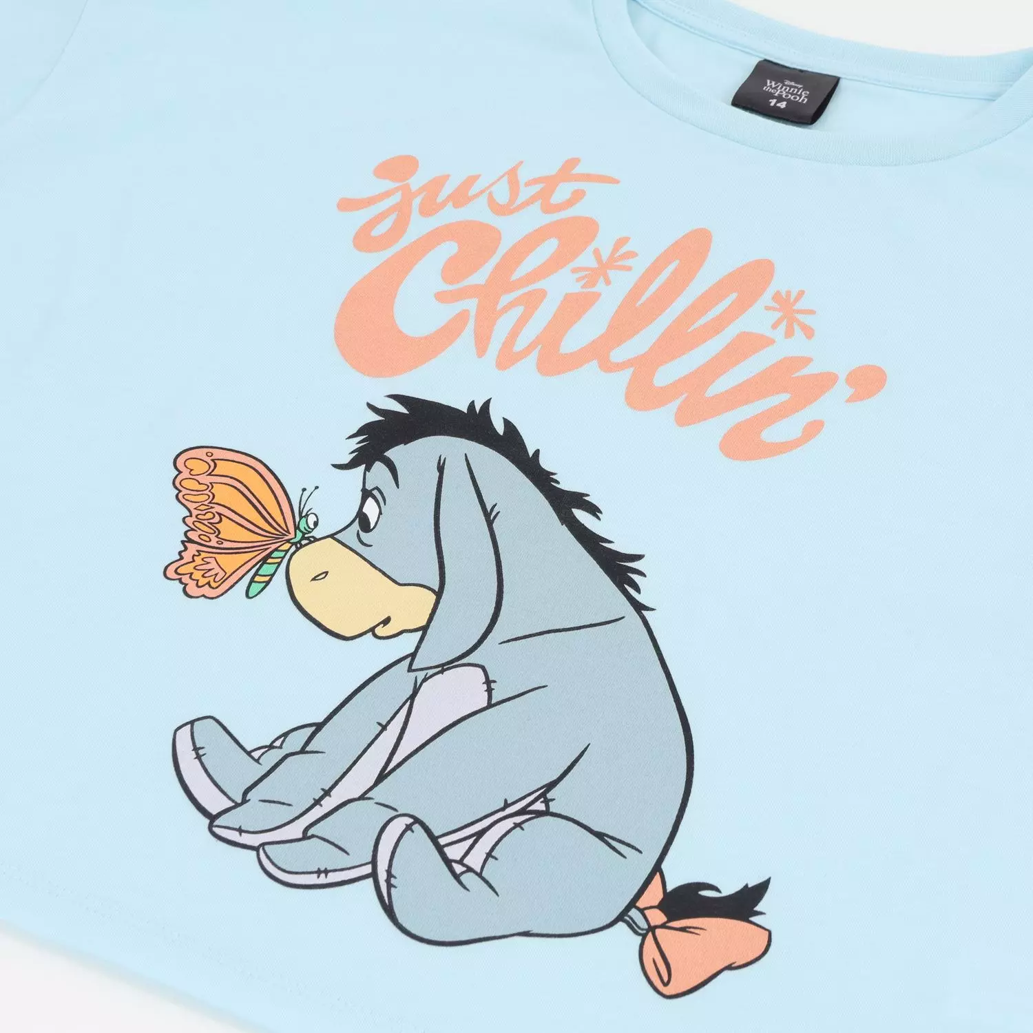 Polera Manga Corta Teen Denim Mesa Winnie the Pooh Disney-2