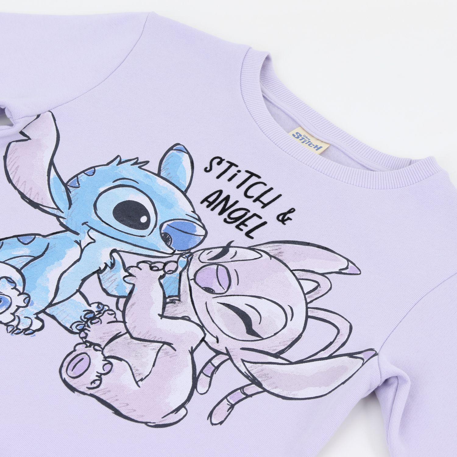 Conjunto Buzo Niña Lilo & Stitch Lila Disney-2