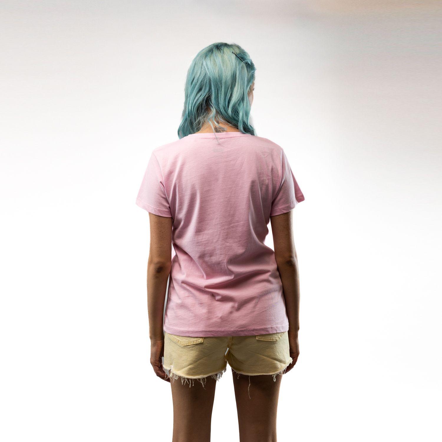 Polera Mujer YOU Star Wars  Grogu Rosado-1