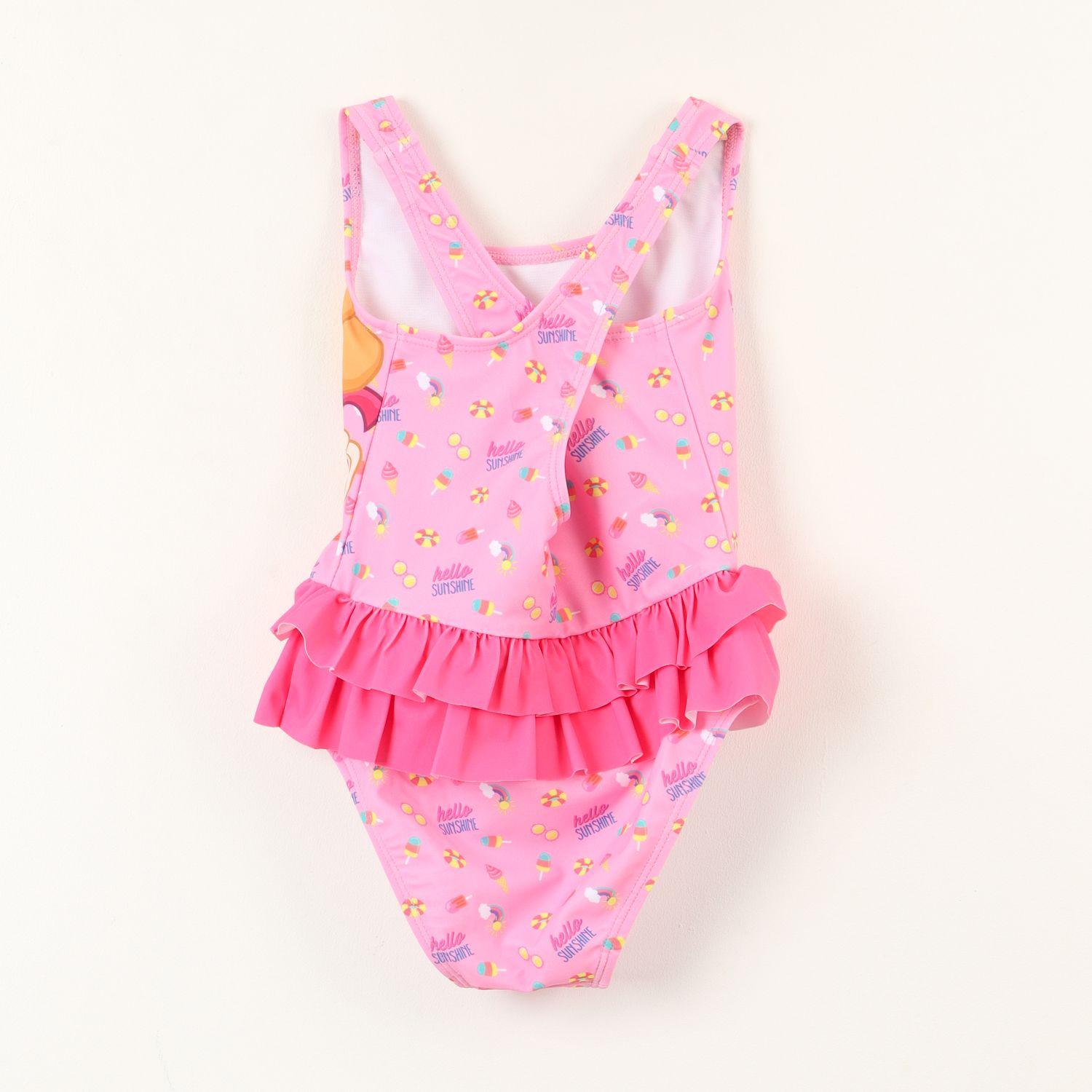Traje de Baño Tull Niña Rosado Skye Paw Patrol-1