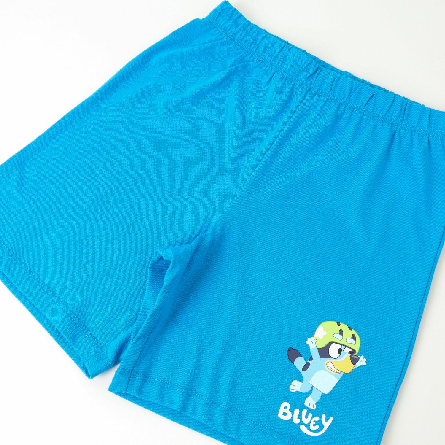 Pijama Corto Niño Verde Bike Bluey-3