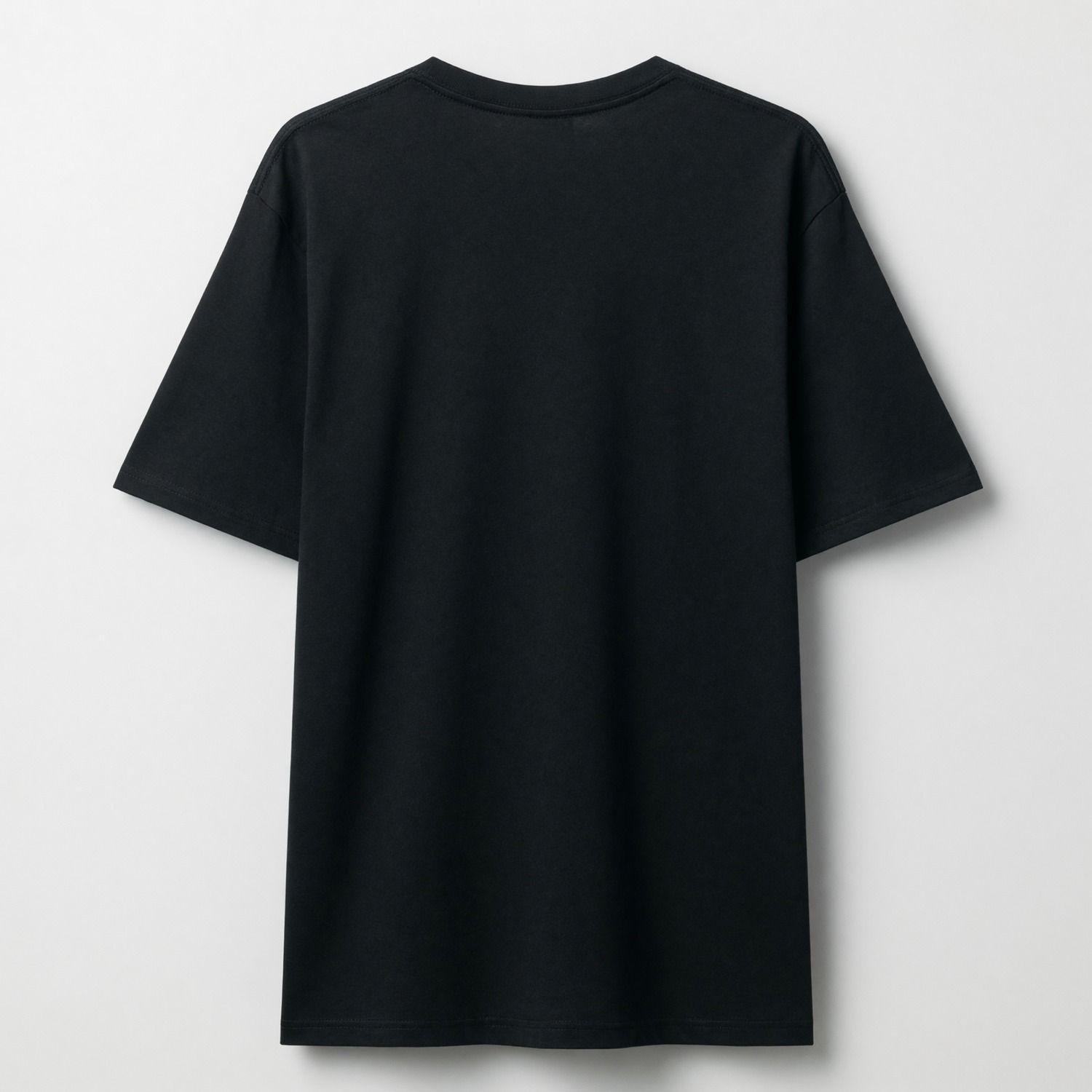 Polera Manga Corta Hombre Snoopy Music Negro-3