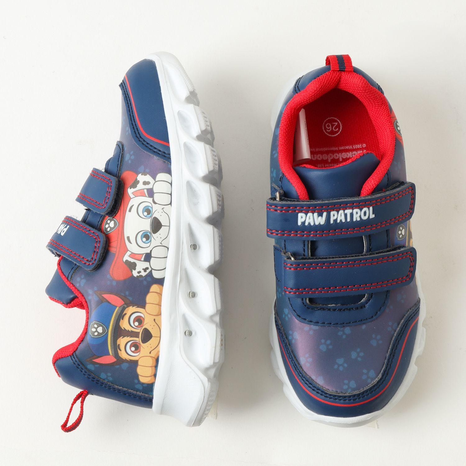 Zapatilla Con Luces Niño Duo Paws Azul Paw Patrol-2