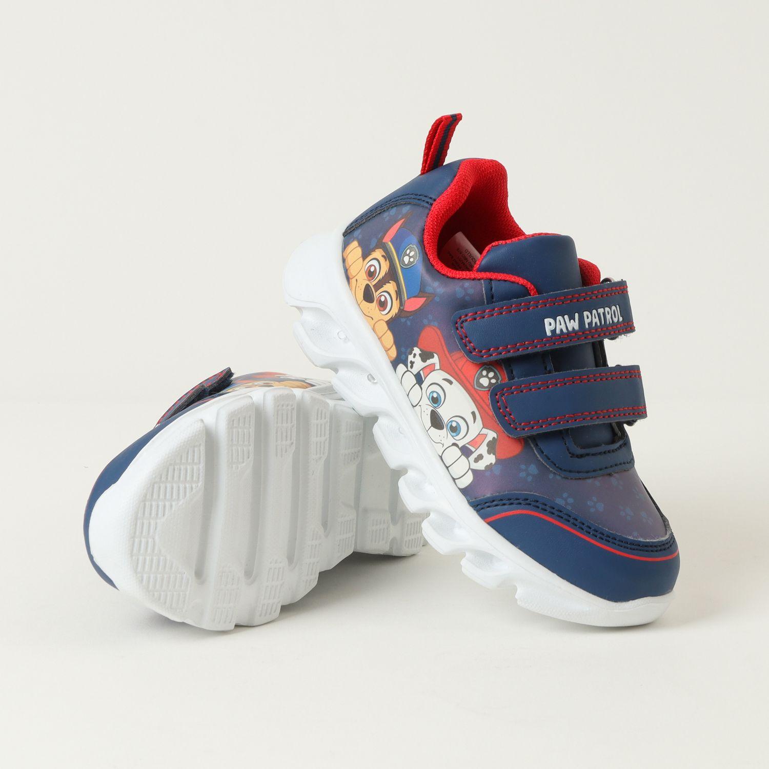 Zapatilla Con Luces Niño Duo Paws Azul Paw Patrol-3