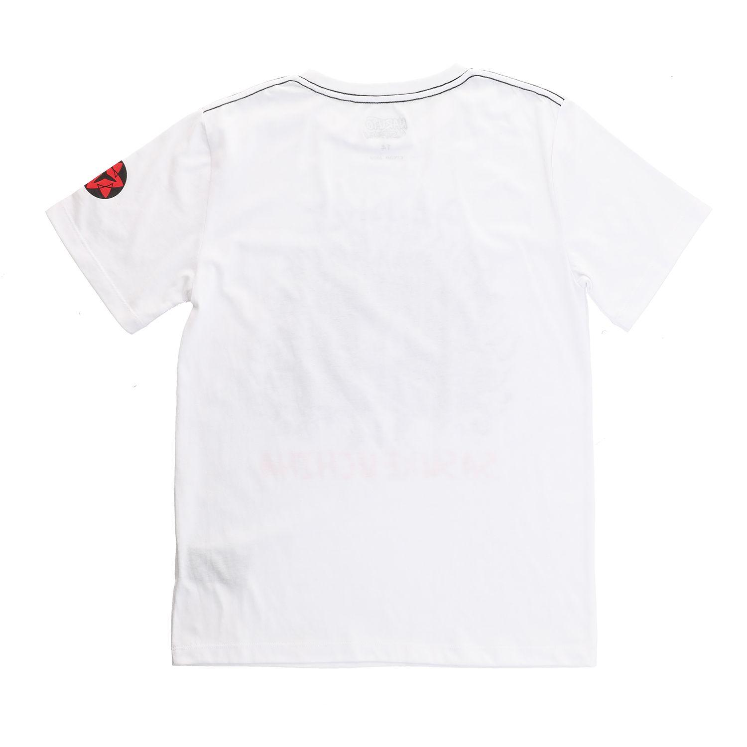 Polera Niño Sasuke Blanco Naruto-3