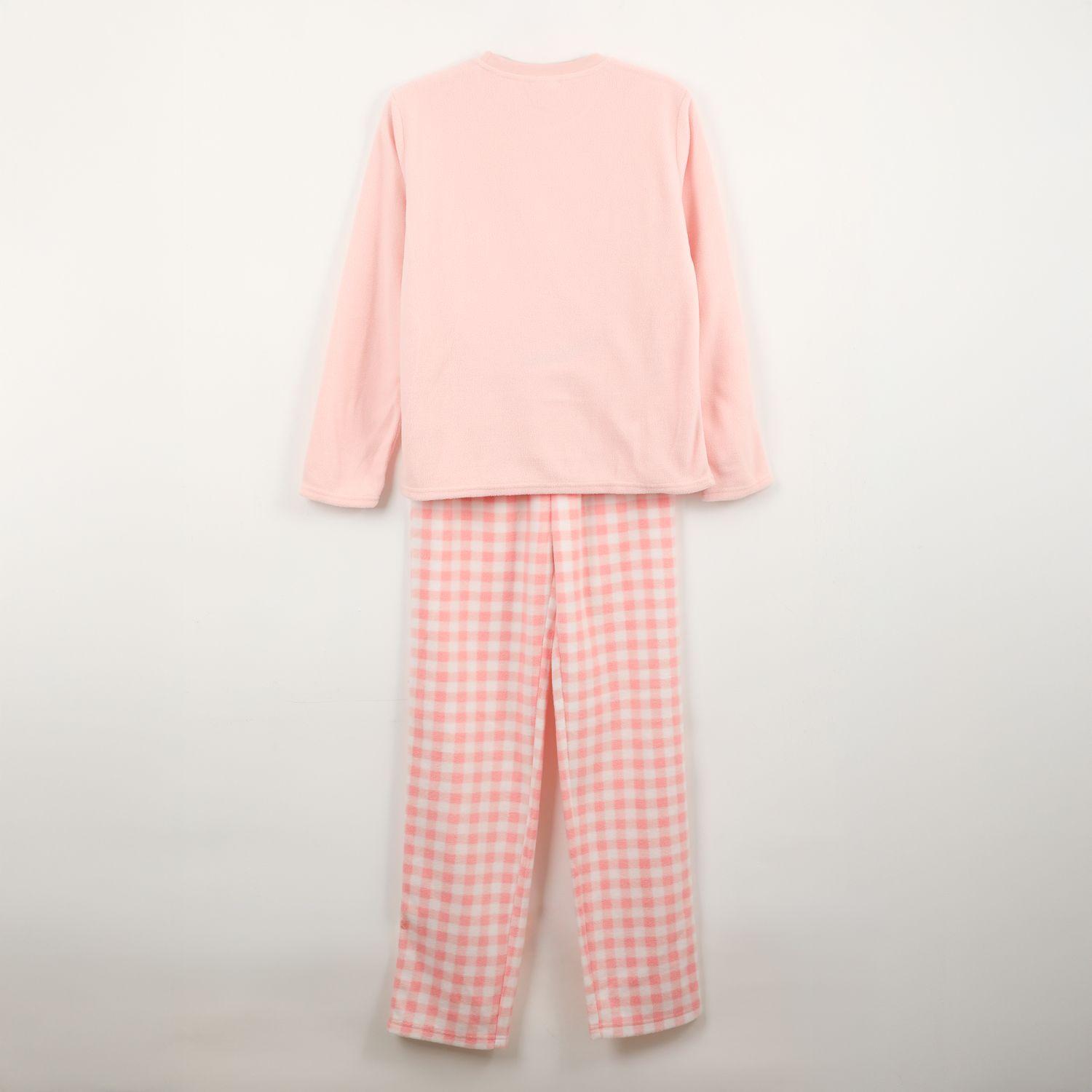 Pijama Manga Larga Niña Goodnight Lilo & Stitch Rosa Disney-1