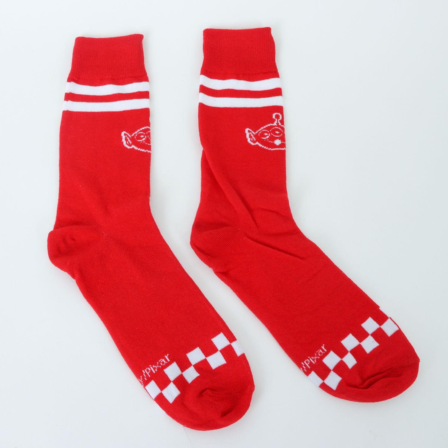 Calcetín Bipack Niño Rojo Pizza Planet Pixar Disney-4