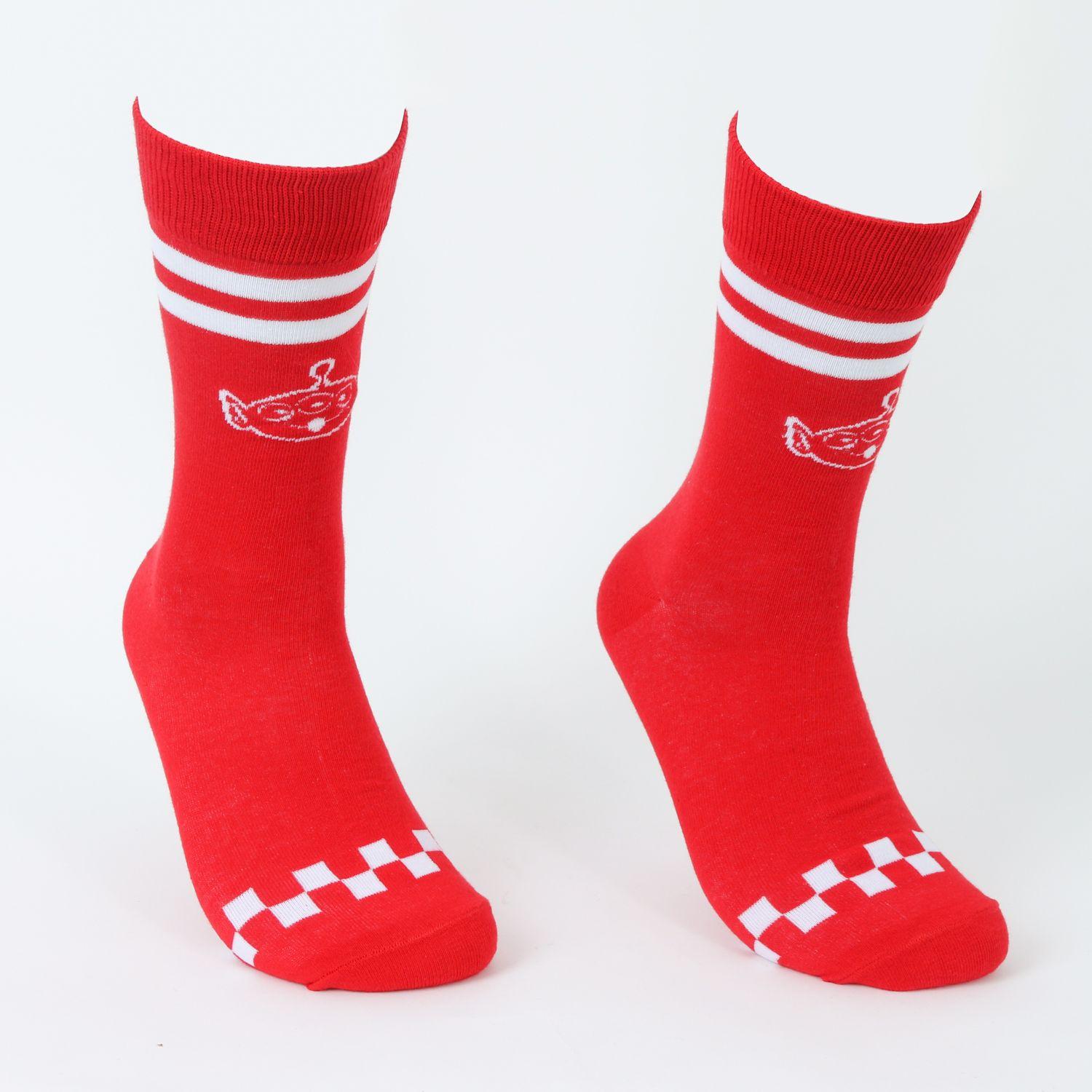 Calcetín Bipack Niño Rojo Pizza Planet Pixar Disney-6