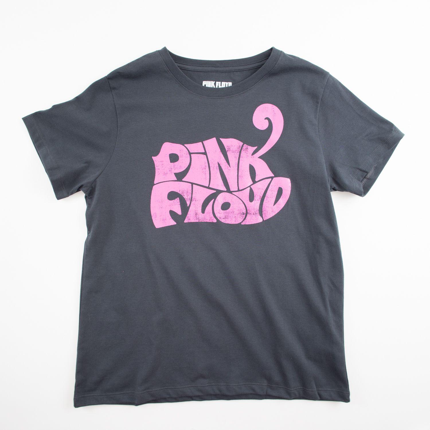 Polera Mujer  Pink Floyd Logo Gris-0