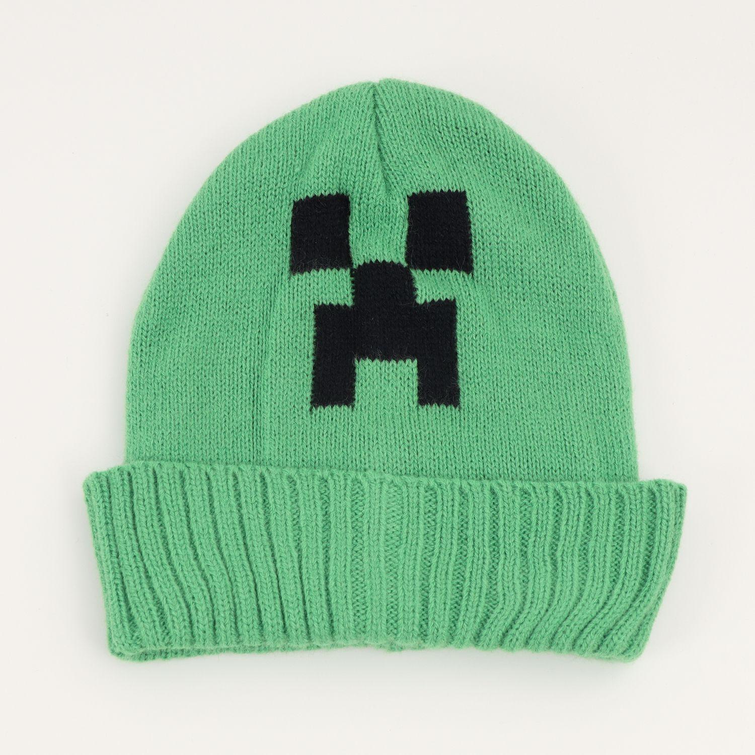Gorro Niño Creeper Verde Minecraft-0