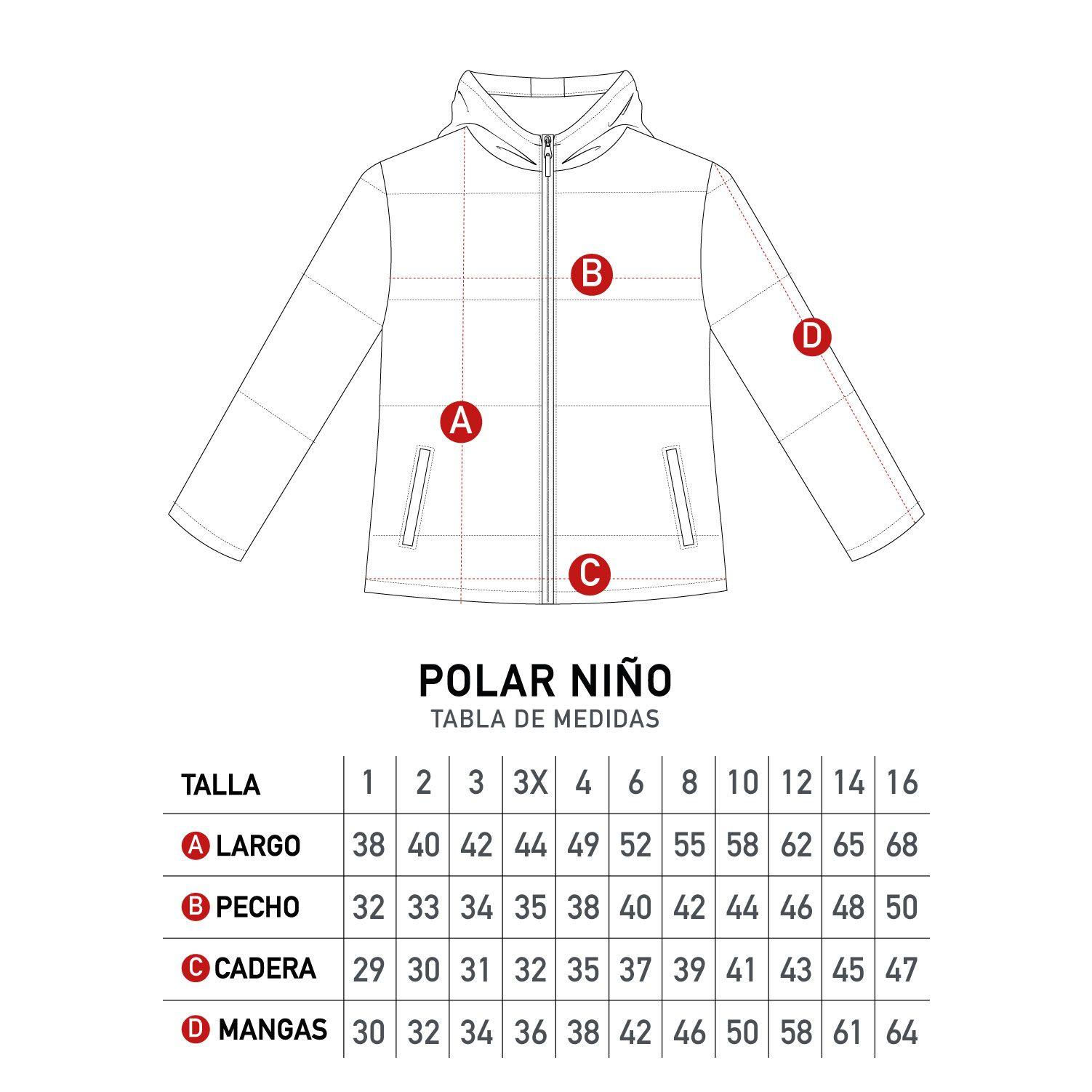 Polar Niño Spiderman Head Logo Azul Marvel-3