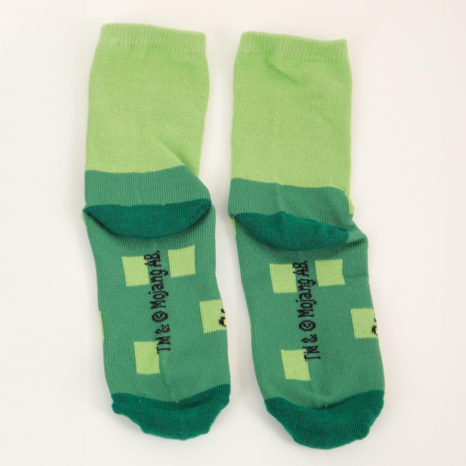 Bipack Calcetines Niño Creepers Verde Minecraft-6