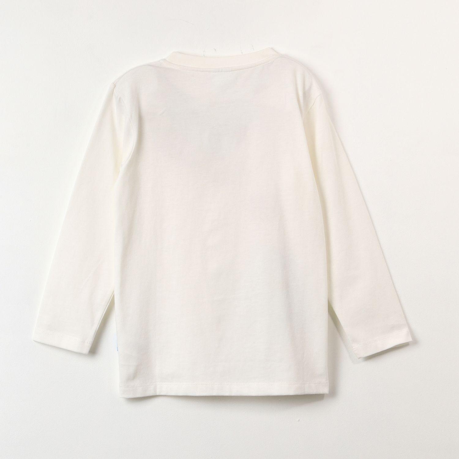 Polera Manga Larga Niño Globos Beige Bluey-2
