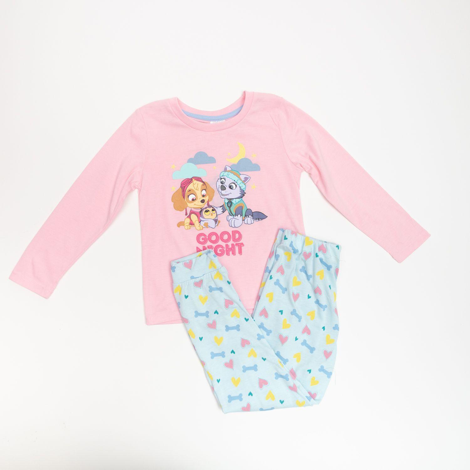 Pijama Niña Good Night Rosado Paw Patrol-0