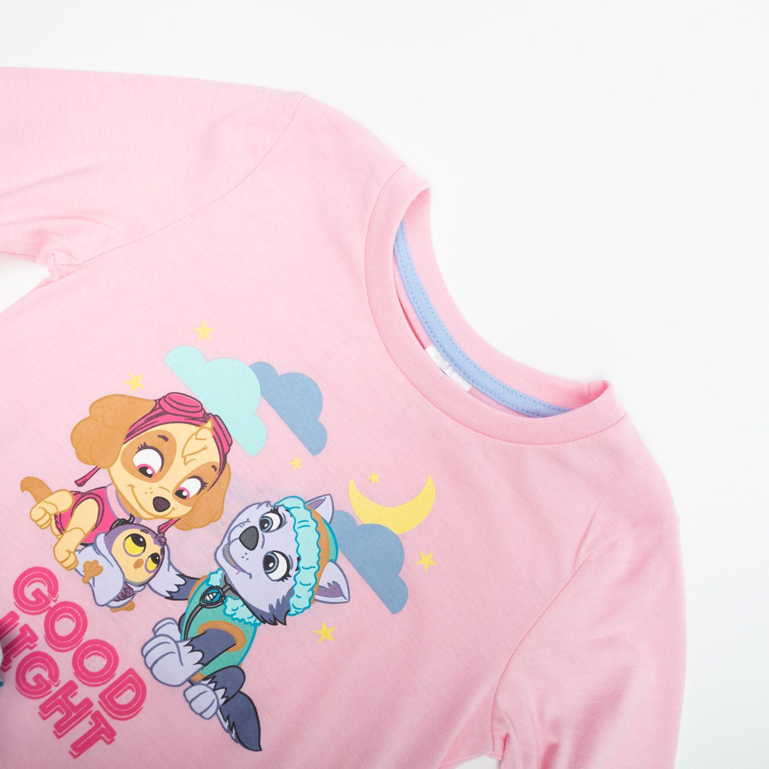Pijama Niña Good Night Rosado Paw Patrol-2