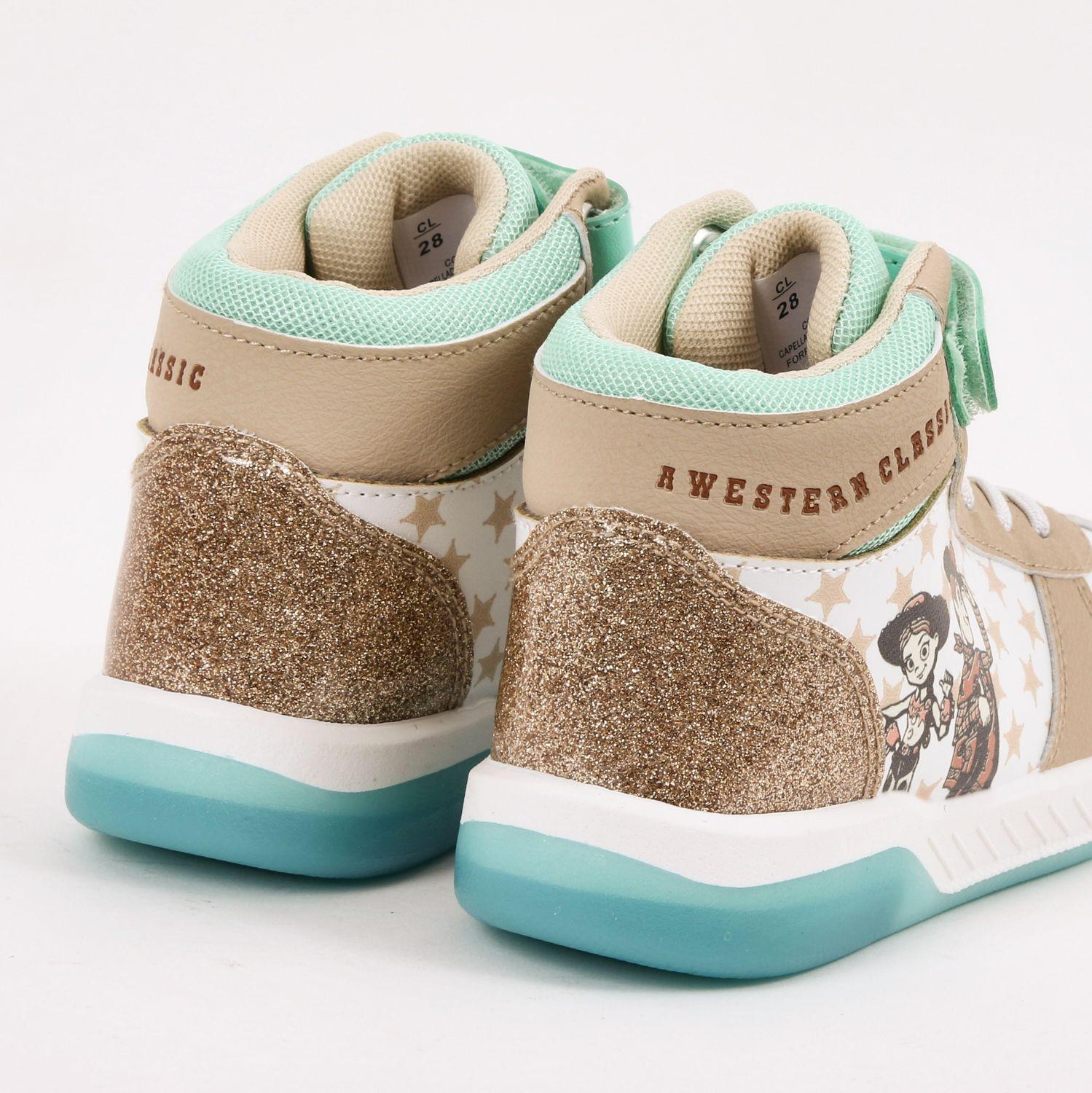 Zapatilla Luces Niña Woody & Jessie Toy Story Blanco Disney-2