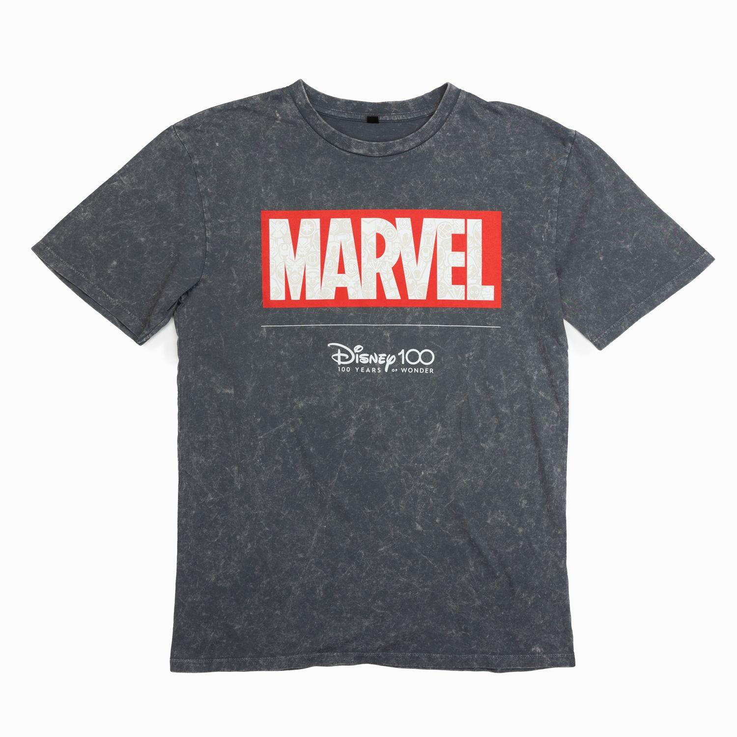 Polera Niño Marvel Logotipo Gris Marvel-4