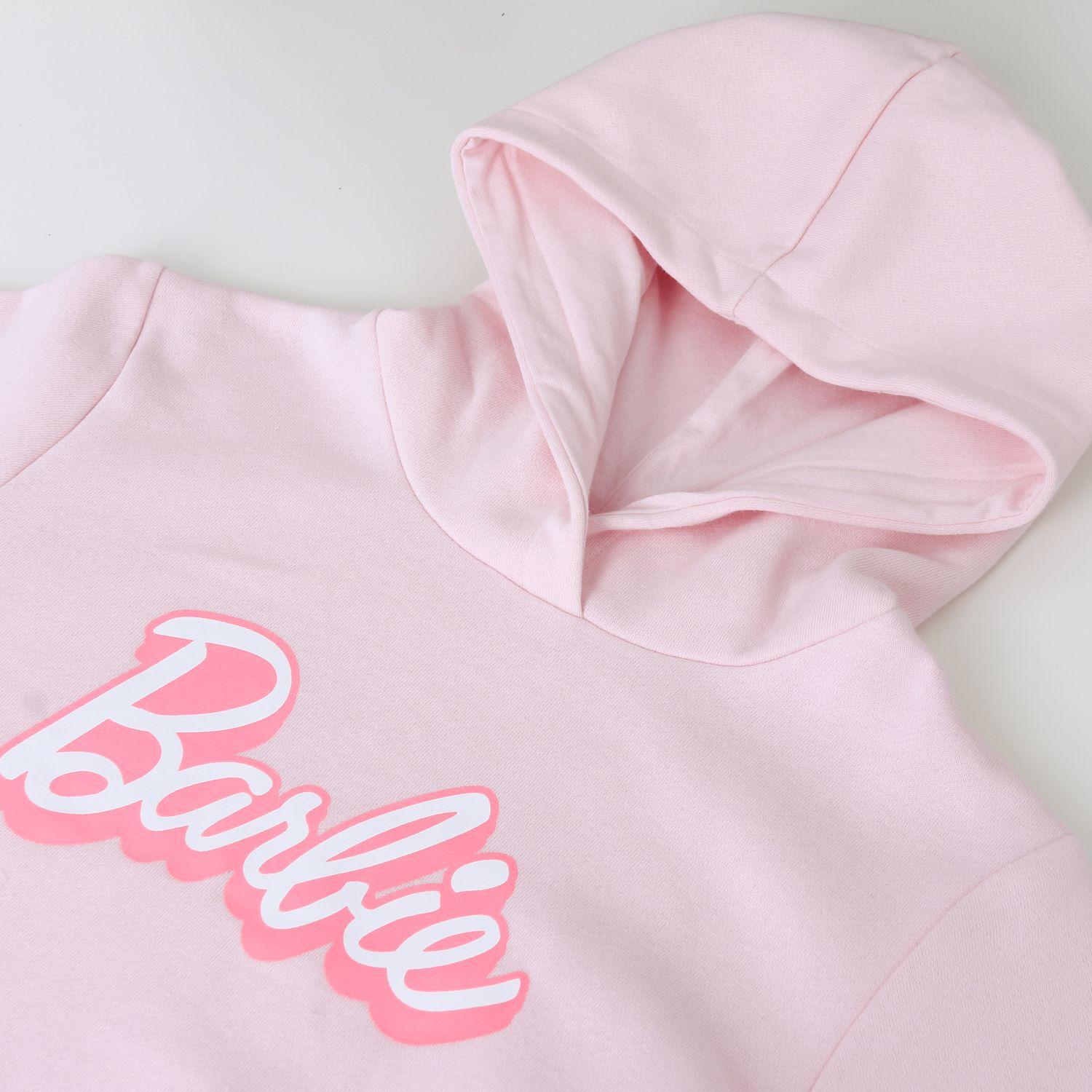 Conjunto Niña Logo Barbie Rosado Barbie-2