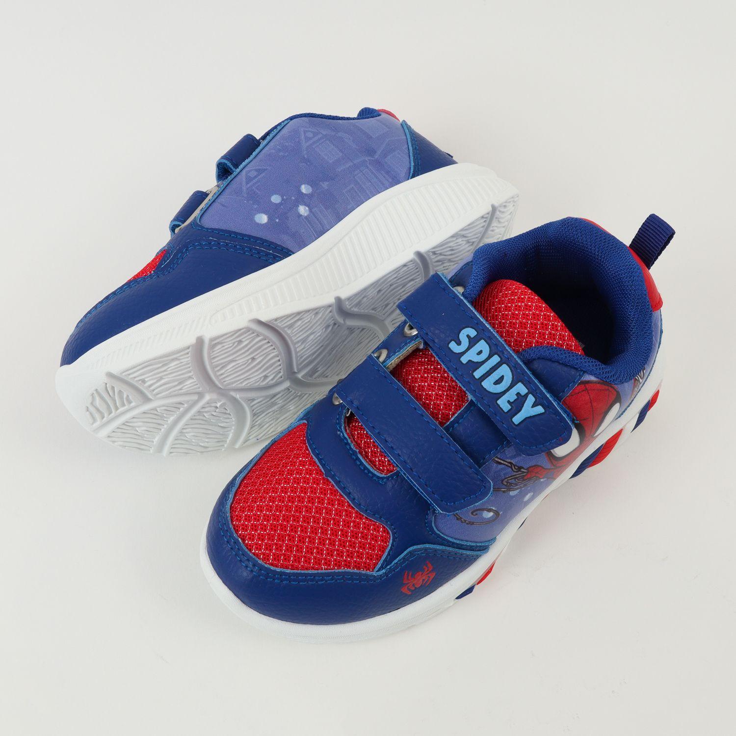 Zapatilla Con Luces Niño Spidey Flying Azul Marvel-2