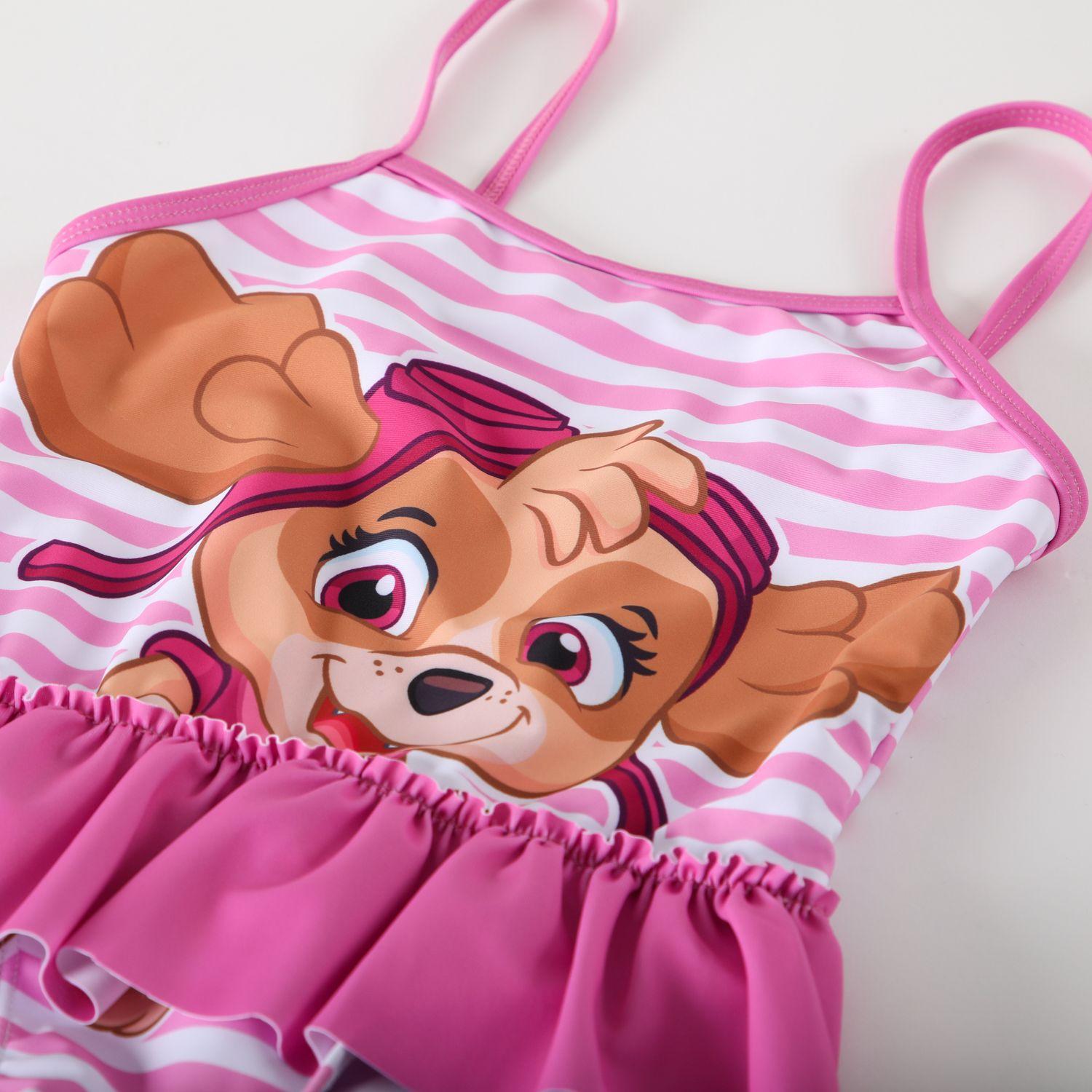 Traje de Baño Niña Skye Rosado Paw Patrol-4