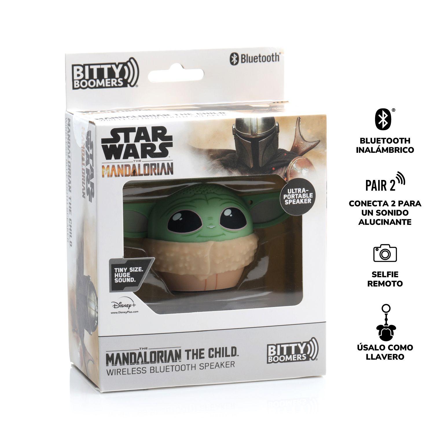 Parlante Bluetooth Portatil Grogu Star Wars Bitty Boomers-2