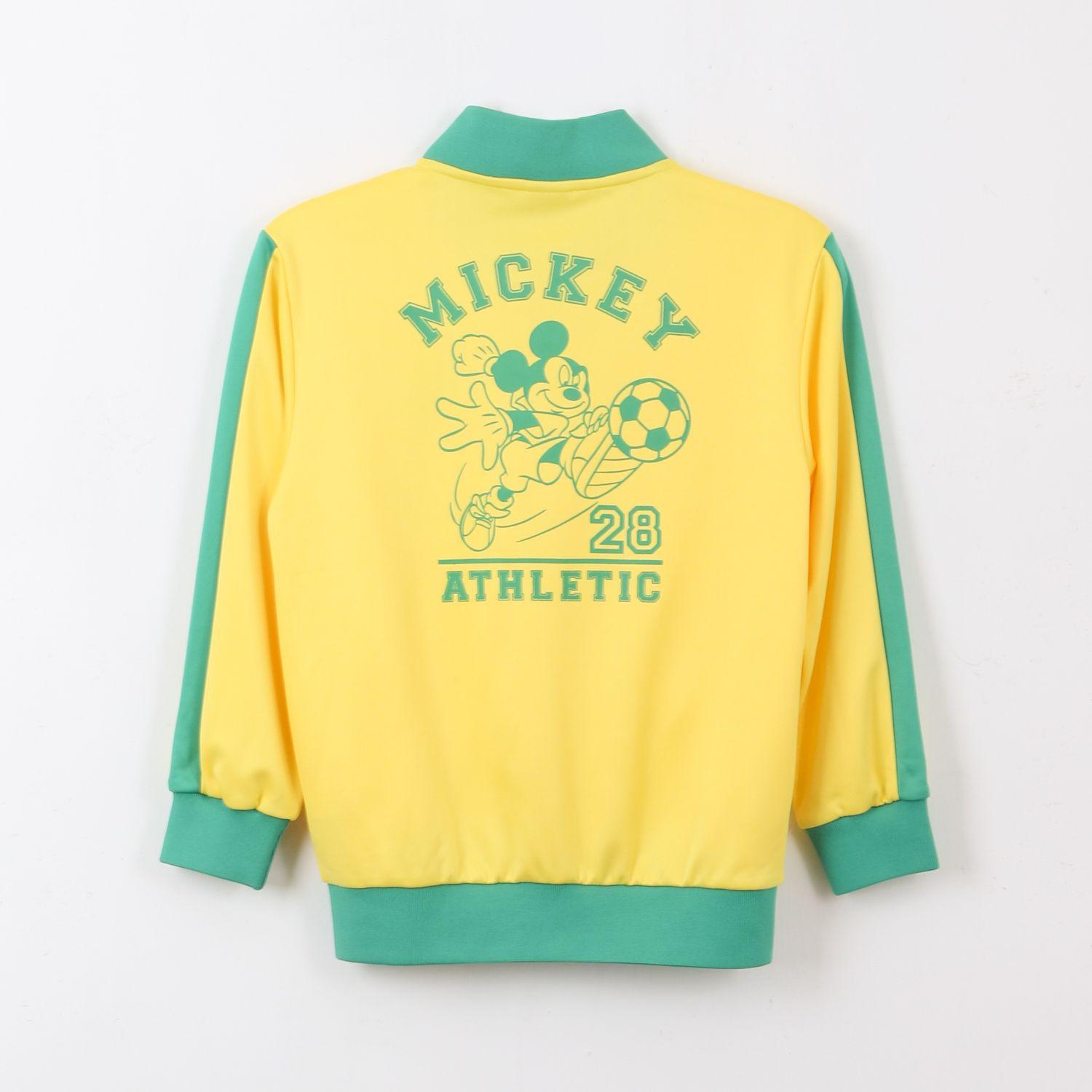 Polerón Deportivo Cierre Niño Fútbol Mickey Amarillo Disney-1