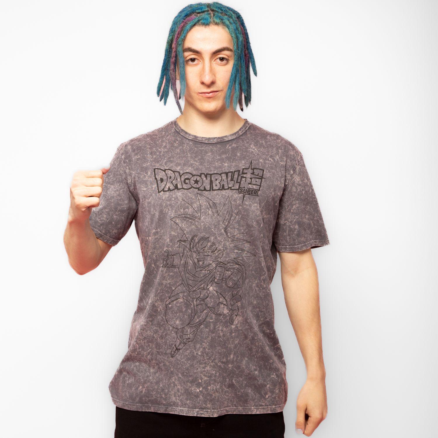 Polera Hombre YOU Dragon Ball Goku Gris-0