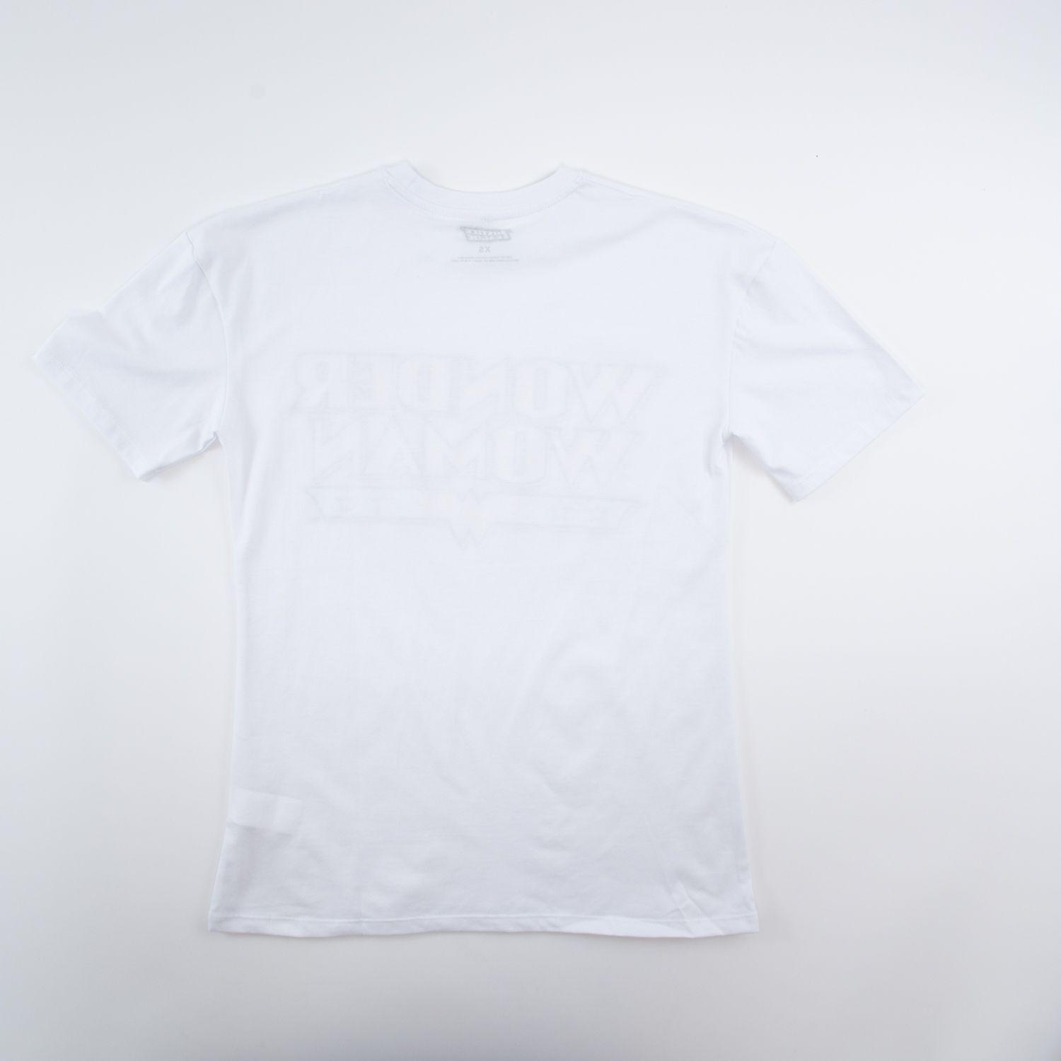 Polera Mujer Wonder Woman Escudo Blanco DC Comics-3