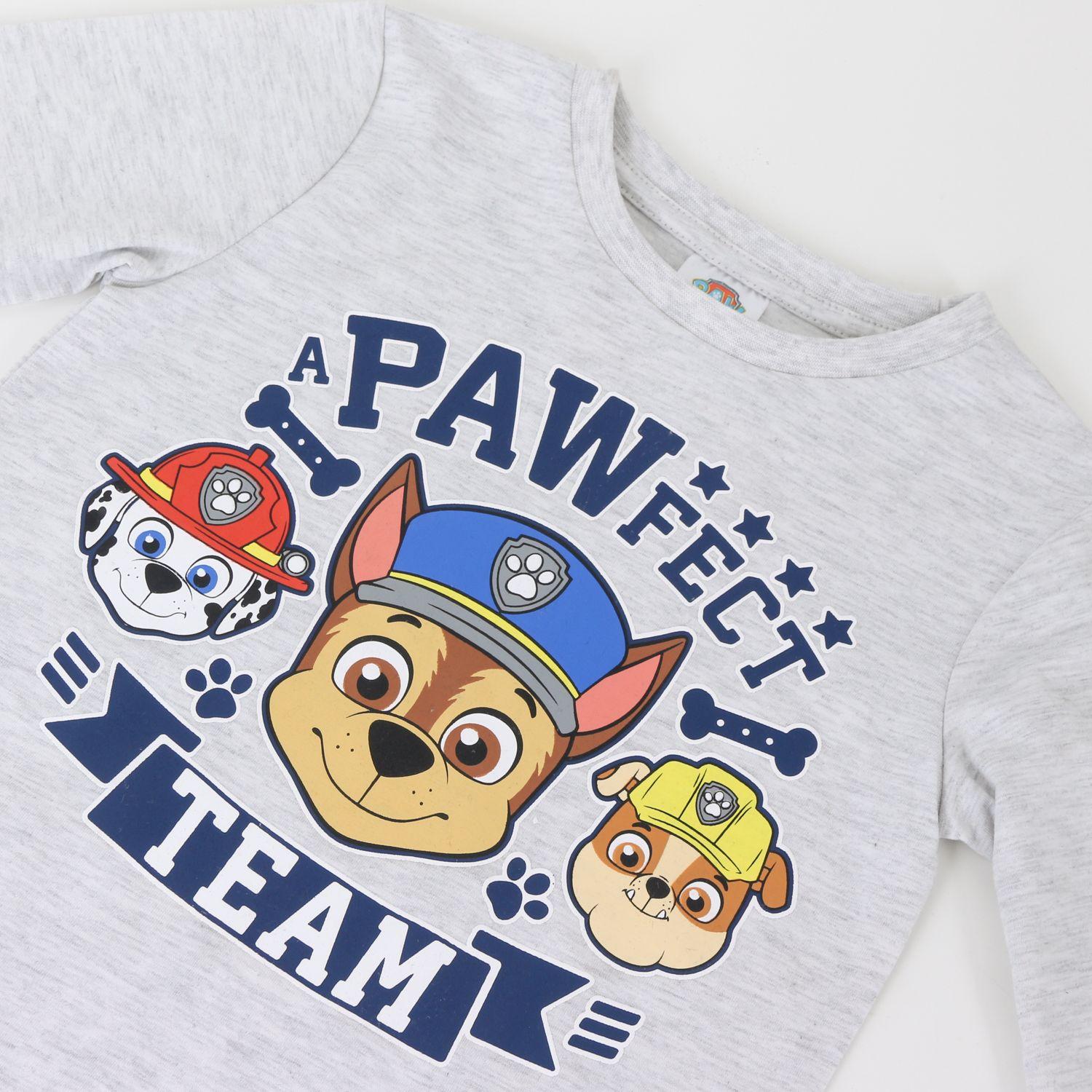 Conjunto Niño Pawfect Team Blanco Paw Patrol-2