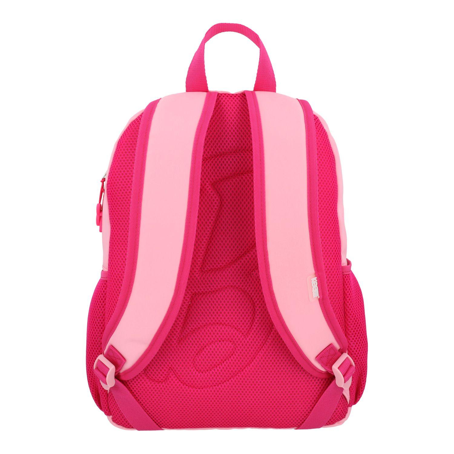 Mochila Escolar Niña con Bolsillo Frontal Rosado Barbie-4