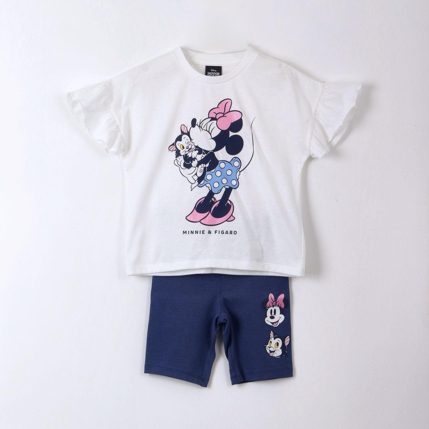 Conjunto Niña Minnie Disney Beige-0
