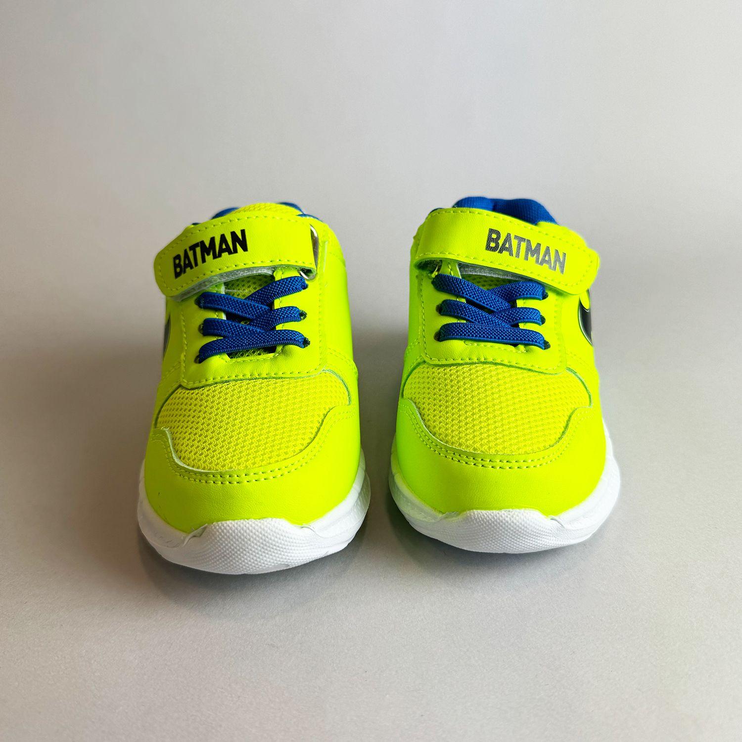 Zapatilla Niño Logo Batman Amarillo Dc Comics-2