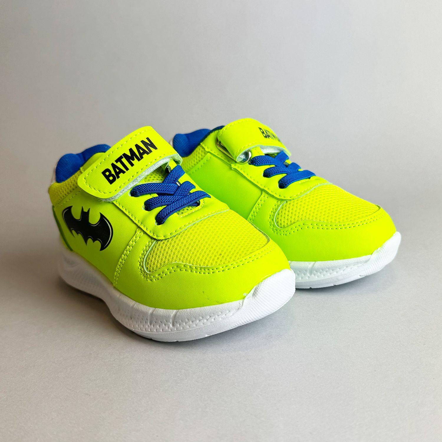 Zapatilla Niño Logo Batman Amarillo Dc Comics-3