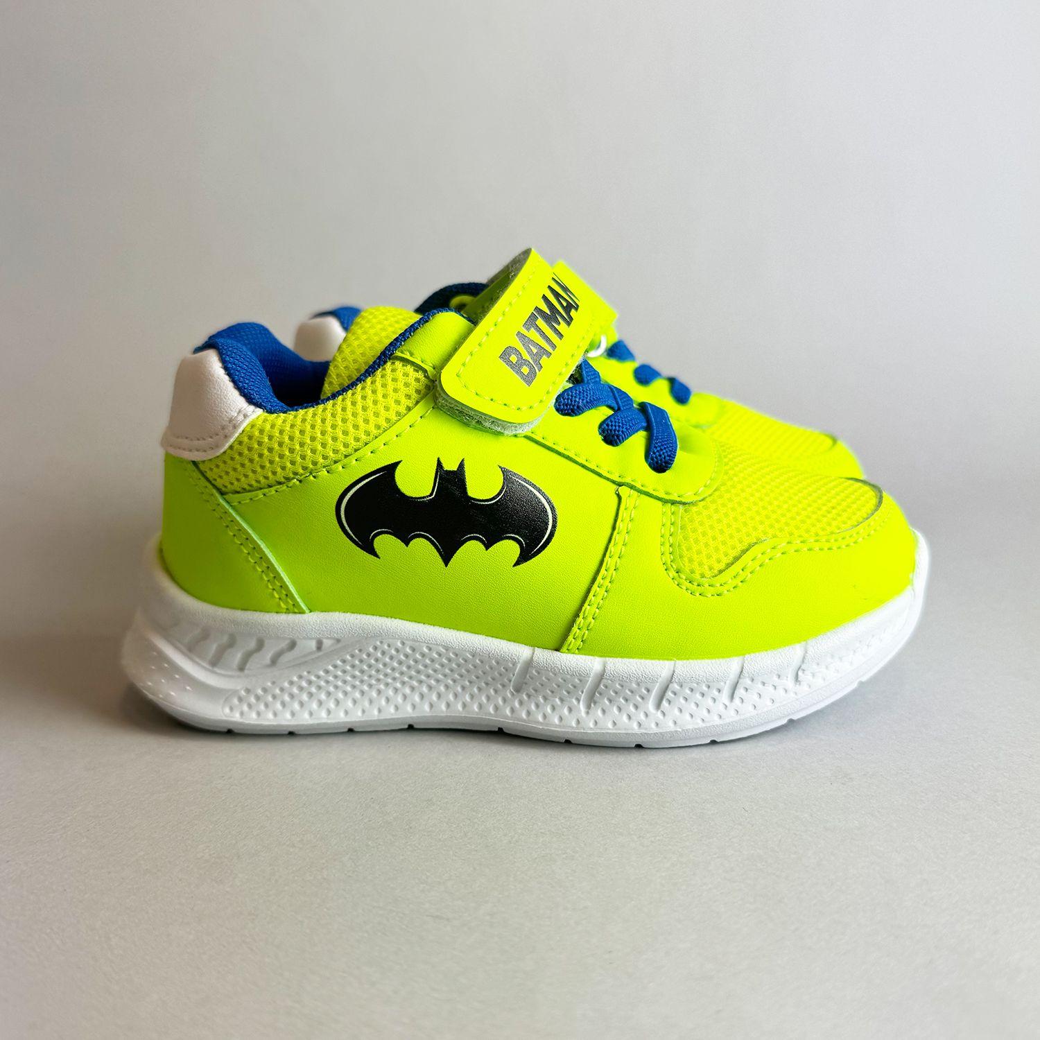 Zapatilla Niño Logo Batman Amarillo Dc Comics-4