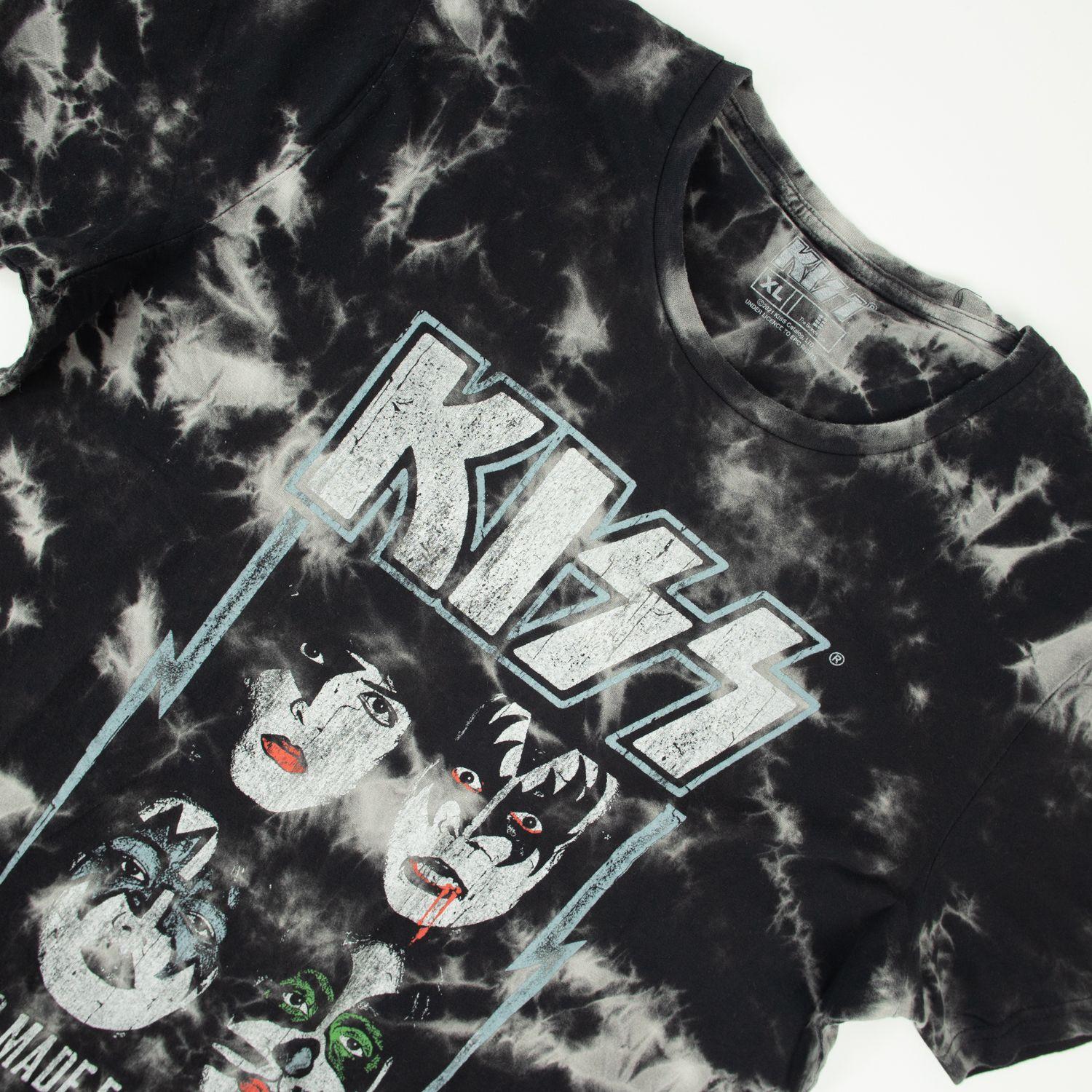 Polera Hombre  Kiss Band Tie Dye-1