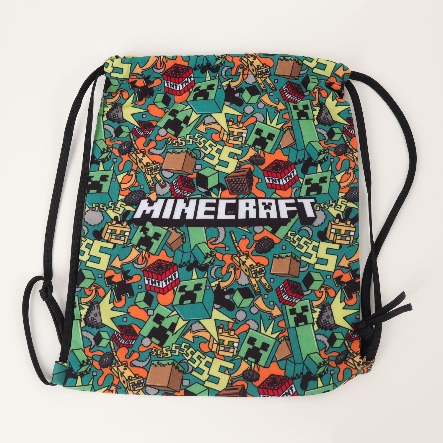 Traje de baño Niño Verde Full Print Minecraft-3