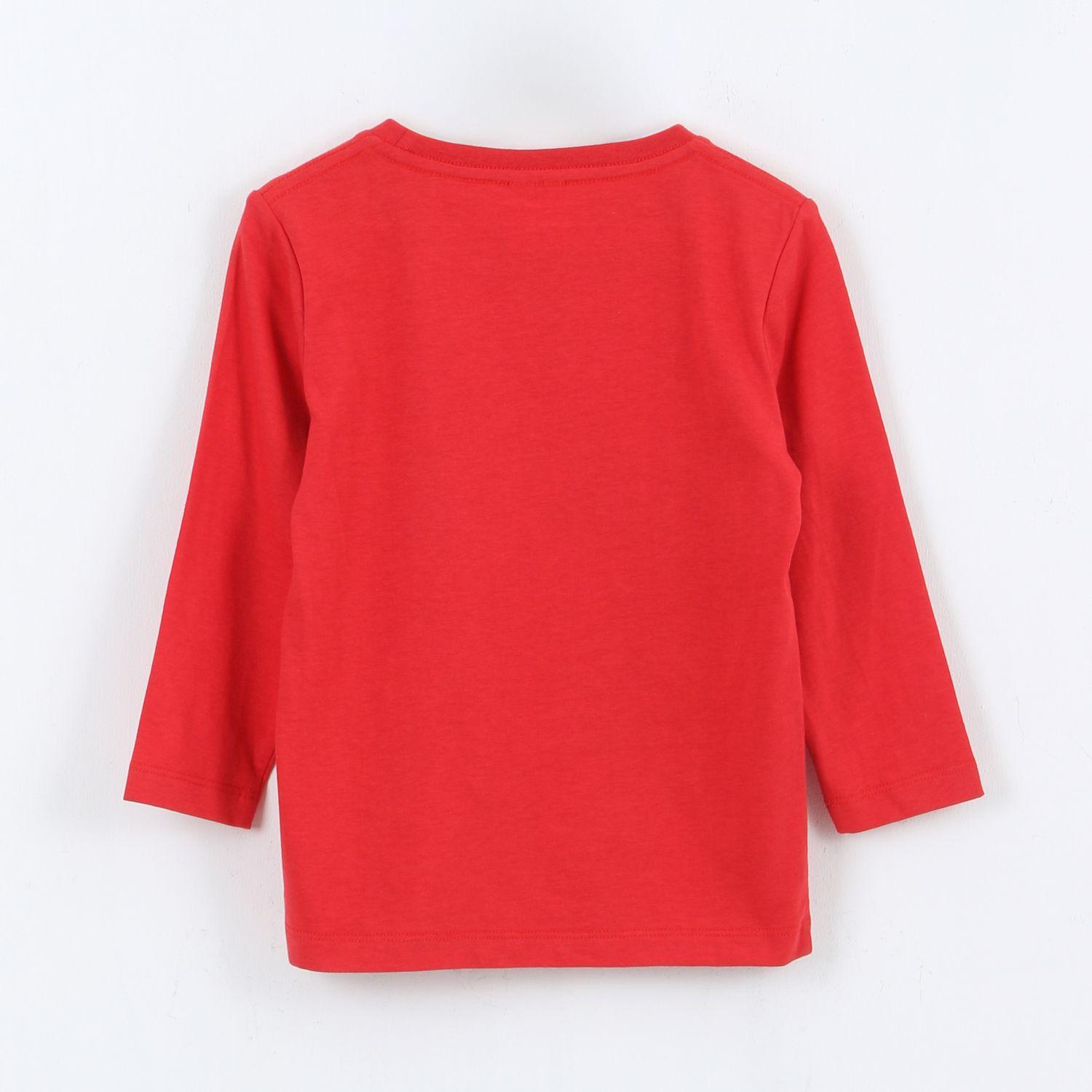 Polera Manga Larga Niño Spidey Rojo Marvel-1