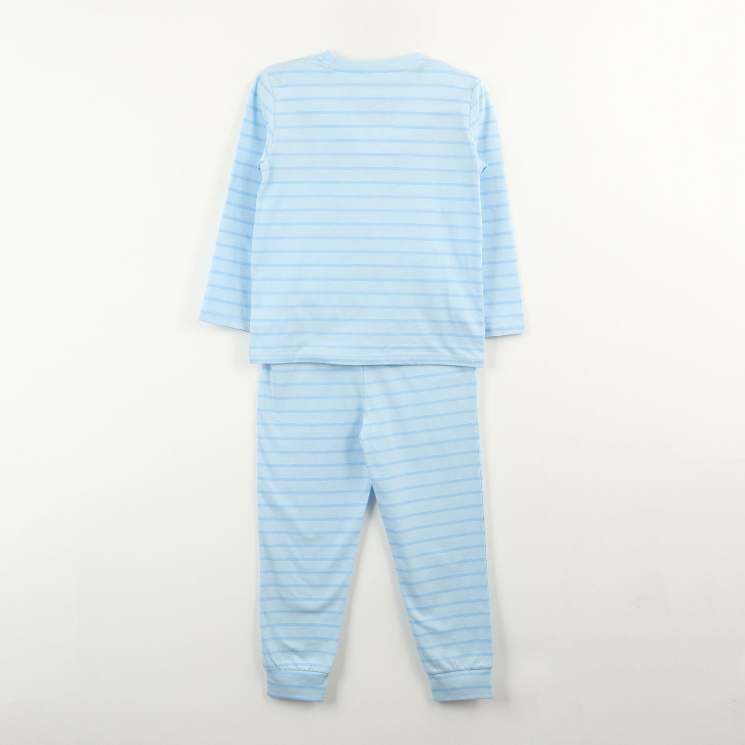 Conjunto Pijama Niño Celeste Chloe Y Bluey-3